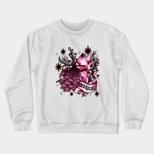 Winter Witch Magical Supplies Crewneck Sweatshirt